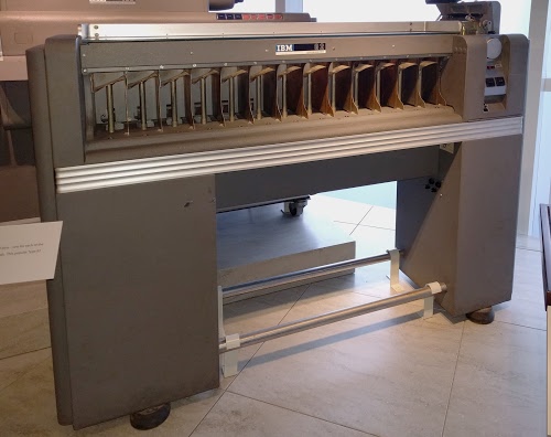 IBM Type 82 punched card sorter.