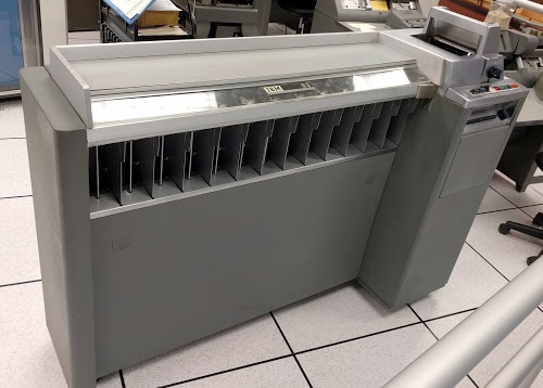 IBM Type 83 card sorter.